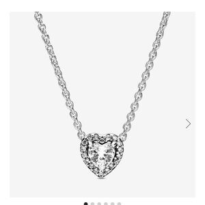 Pandora Elevate Heart Necklace